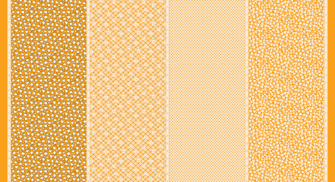 Quilting Fabric - Yellow Strips from Bubble Pop by American Jane for Moda 21760-13