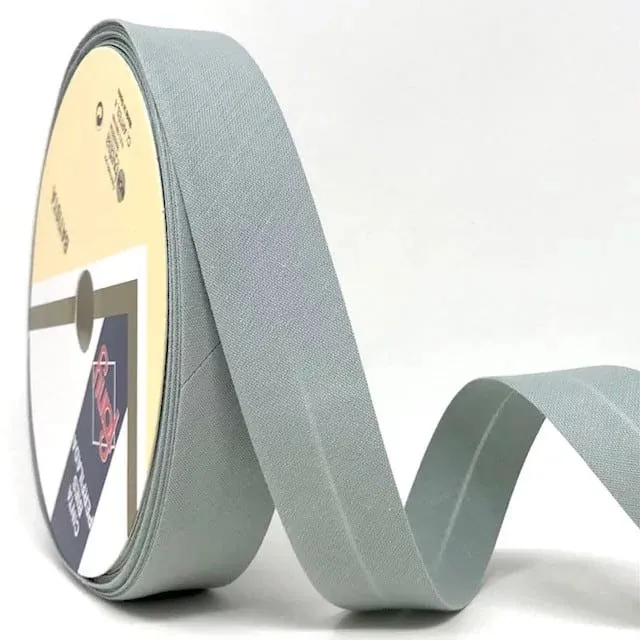 Bias Binding in Grey Col 310 - 25mm Wide by Fany