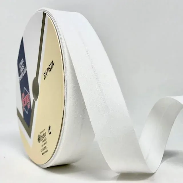 Bias Binding in Ivory Col 413 - 25mm Wide by Fany 