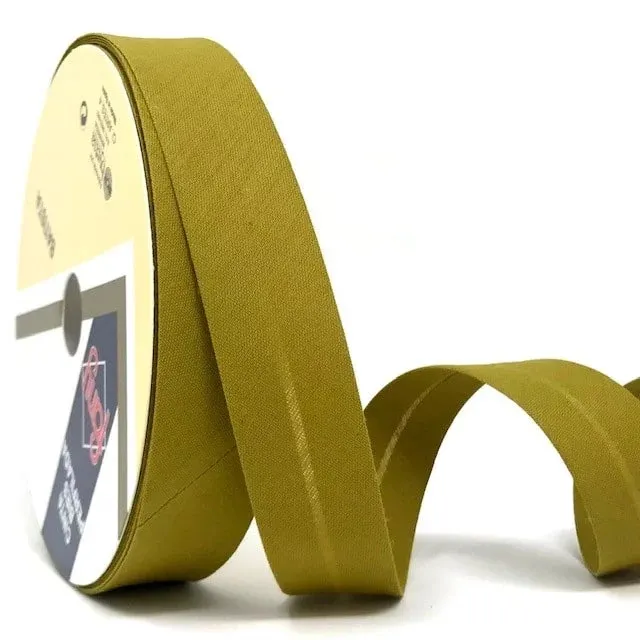 Bias Binding in Khaki Col 57 - 25mm Wide by Fany