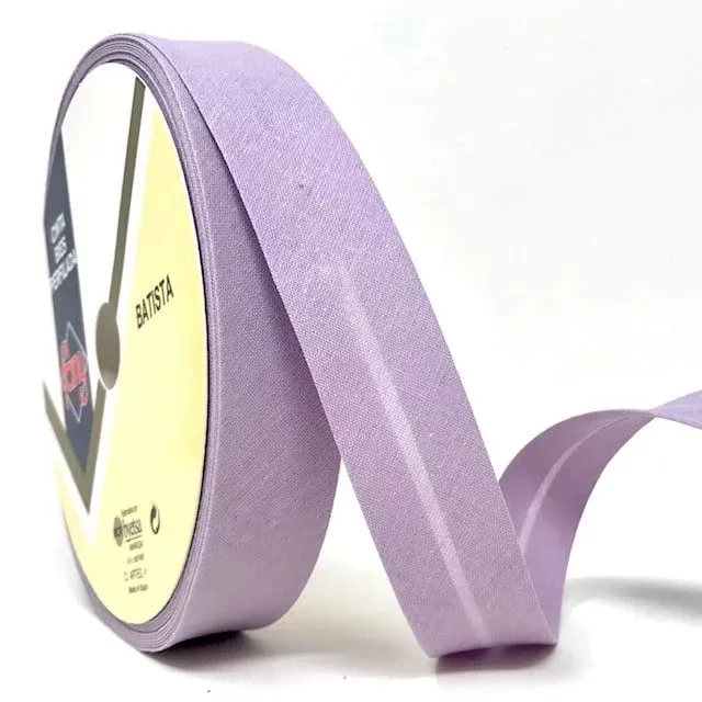 Bias Binding in Lilac Col 68 - 25mm Wide by Fany