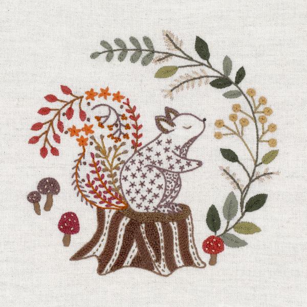 Embroidery Kit - Jardinier des Forets by Un Chat Dans L'Aiguille