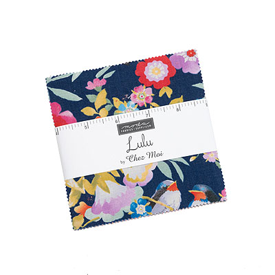 Quilting Fabric - Charm Pack - Lulu Flights of Fancy by Chez Moi for Moda