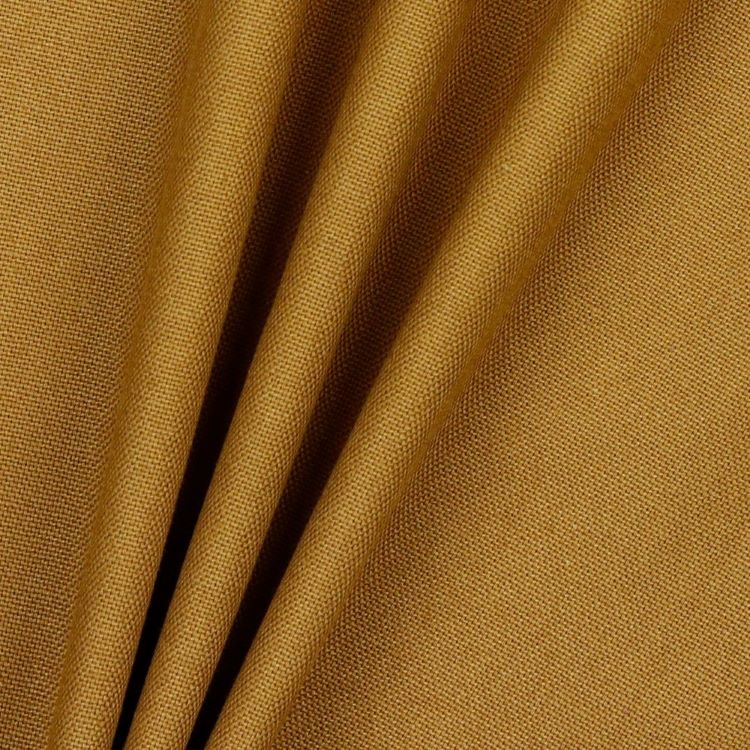 REMNANT - 0.29m - Cotton Canvas Fabric in Mustard
