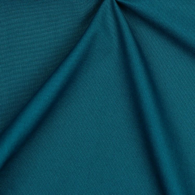 REMNANT - 0.25m - Cotton Canvas Fabric in Dark Cyan