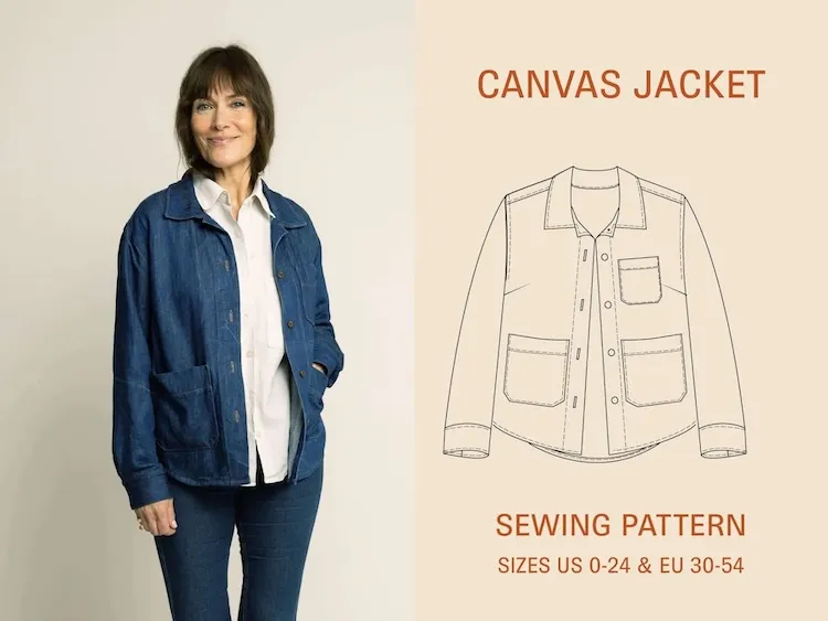 Wardrobe by Me - Canvas Jacket Sewing Pattern