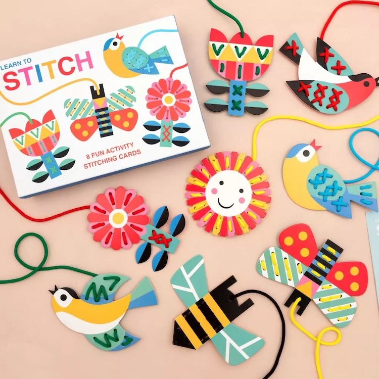 Learn To Stitch Activity Cards