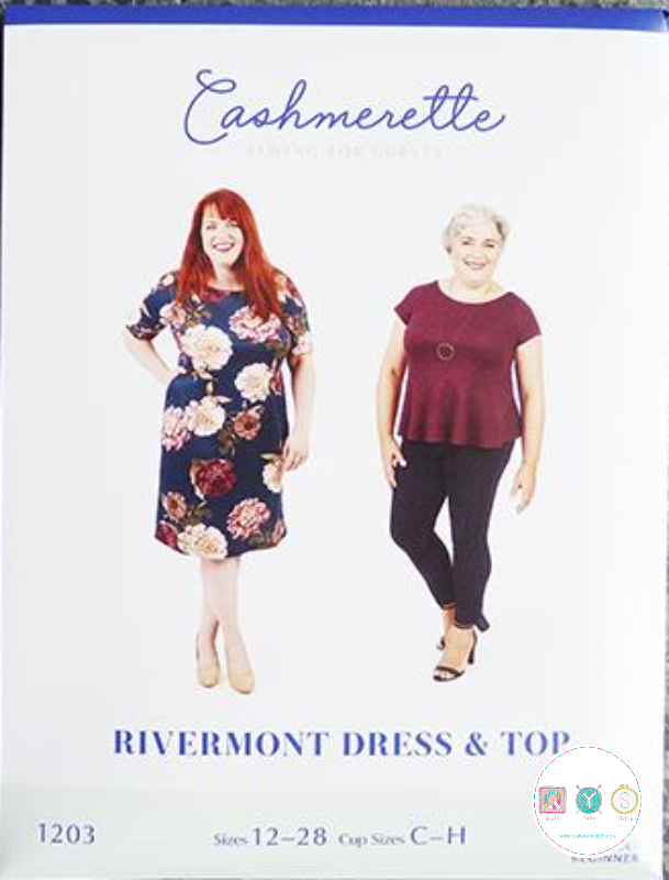 Cashmerette - Sewing for Curves - Rivermont Top & Dress - Ladies Sewing Pattern - Dressmaking