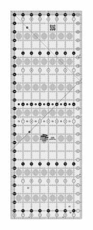 Patchwork & Quilting Ruler - 8.5" x 24.5" Rectangle by Rachel Cross for Creative Grids CGR824