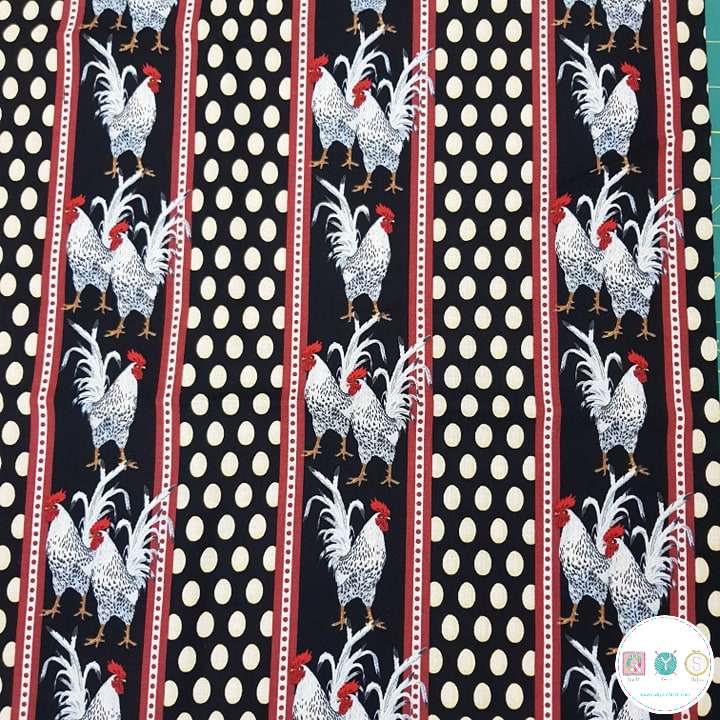 Quilting Fabric - Chicken Coop Farm By Patty Reed for Fabric Traditions