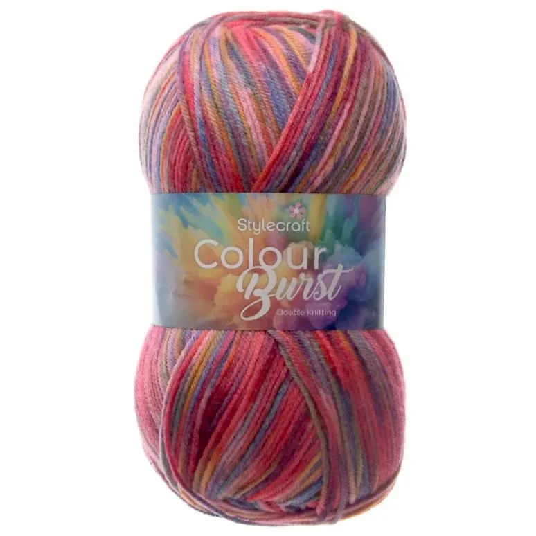 Yarn - Stylecraft Colour Burst DK in Northern Lights 5355