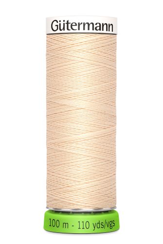 Gutermann Sew All Thread - Cream Recycled Polyester rPET Colour 5