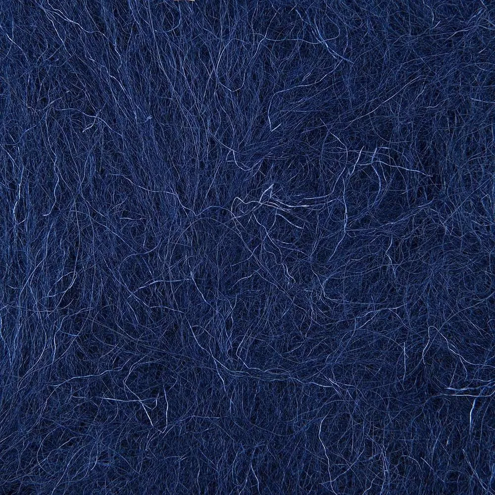 Dark Navy Blue - 50g Felt Wool for Wet and Dry Needle Felting