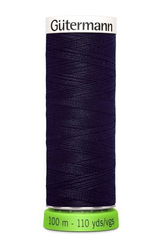 Gutermann Sew All Thread - Dark Navy Recycled Polyester rPET Colour 665