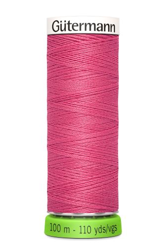 Gutermann Sew All Thread - Dark Rose Recycled Polyester rPET Colour 890