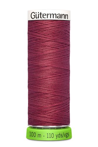 Gutermann Sew All Thread - Deep Rose Recycled Polyester rPET Colour 730