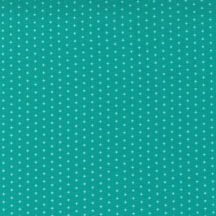 Quilting Fabric - Diamond Dot on Jade Green from Love Lily by April Rosenthal for Moda 24116 17