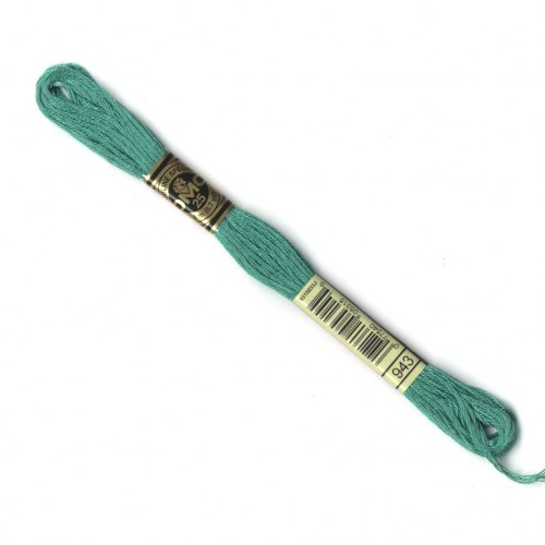 DMC Embroidery Thread - Green Colour 943