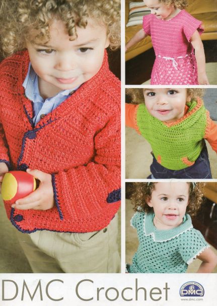 Crochet Pattern - 4 Ply Children's Wear Booklet 14968L/2