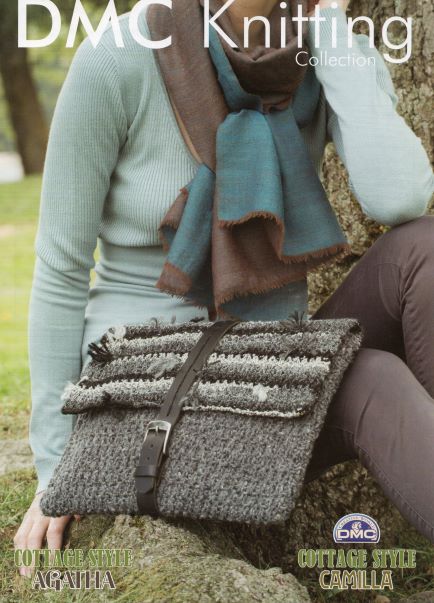 Knitting Pattern - Chunky Clutch Bag by DMC 15156L/2
