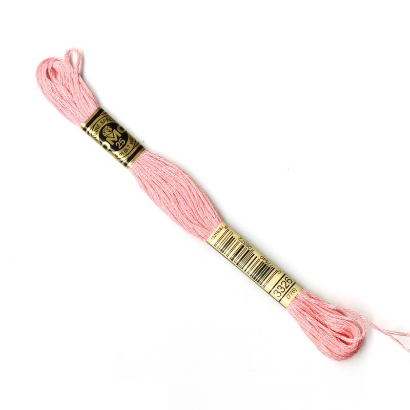 DMC Embroidery Thread - Pink Colour 3326