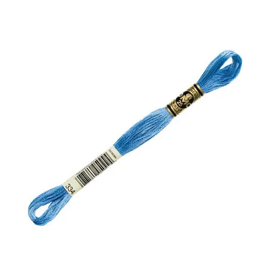 DMC Embroidery Thread - Blue Colour 334