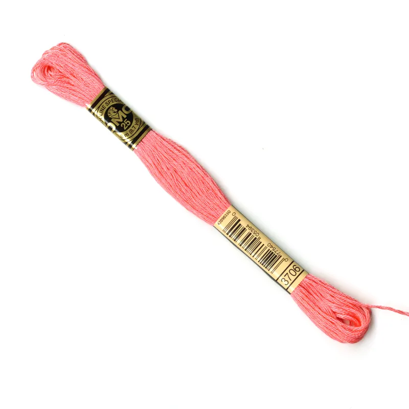 DMC Embroidery Thread - Melon Colour 3706
