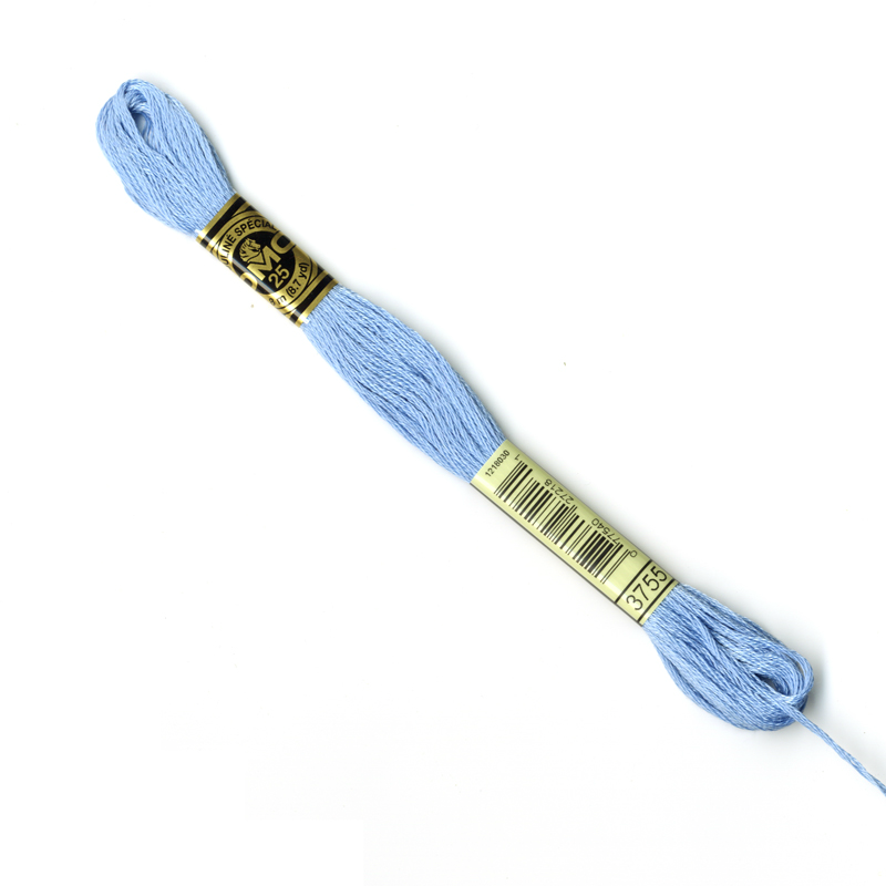 DMC Embroidery Thread - Light Blue Colour 3755