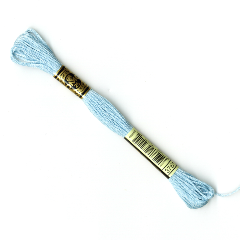DMC Embroidery Thread - Sky Blue Colour 3761 