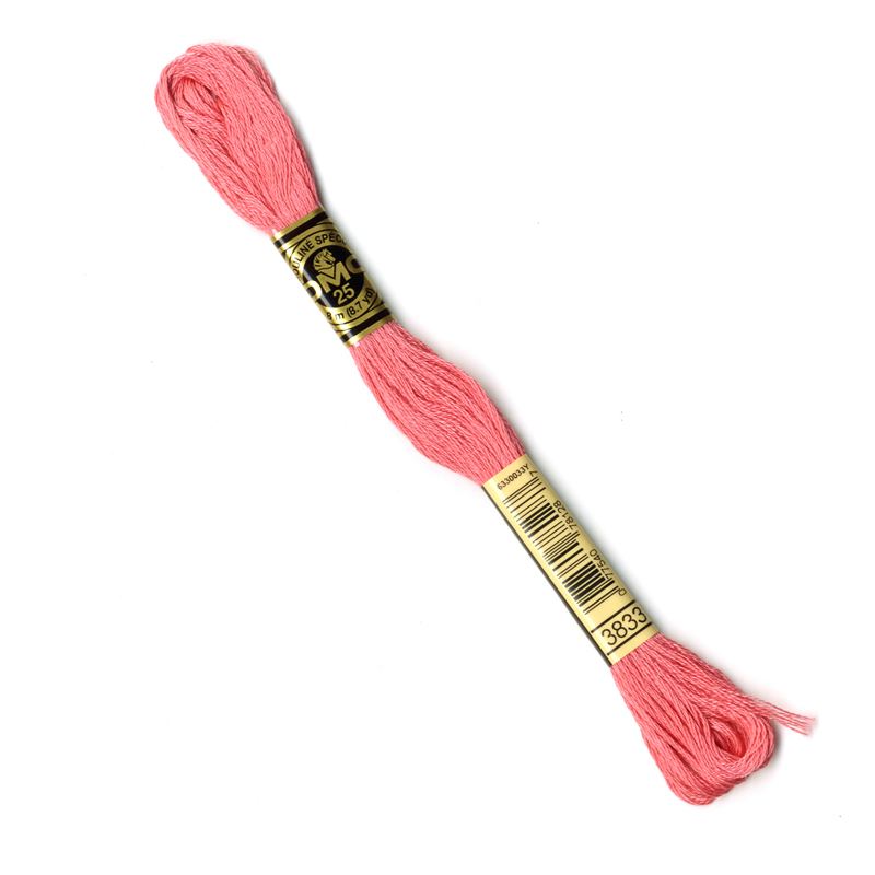 DMC Embroidery Thread - Pink Colour 3833
