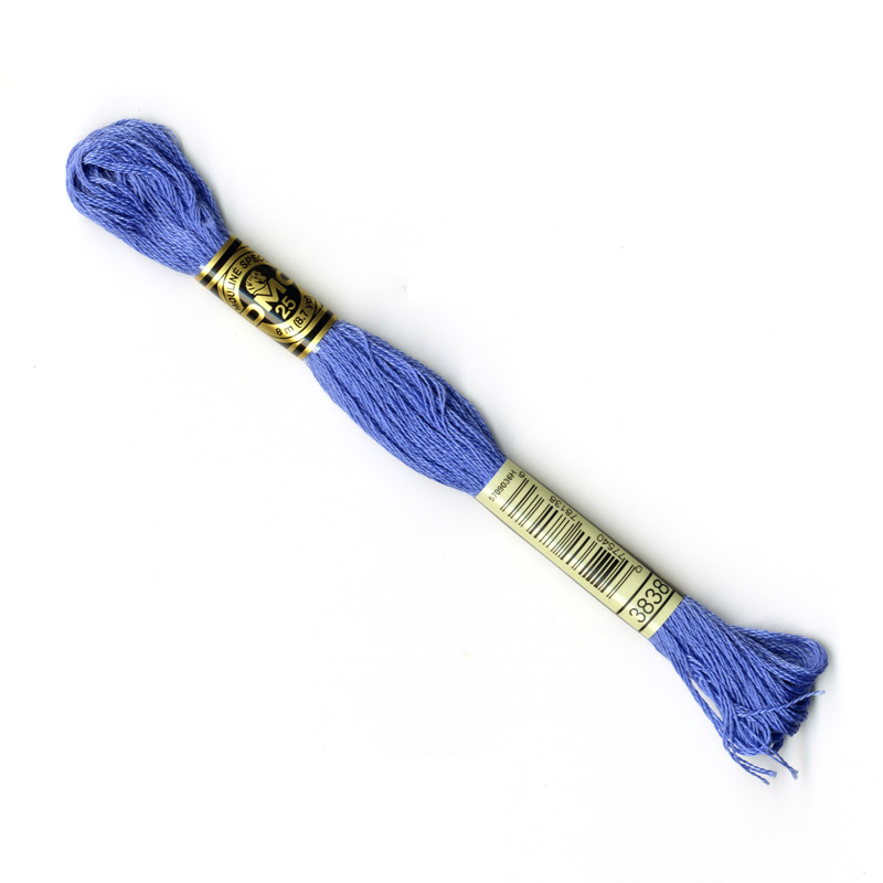 DMC Embroidery Thread - Lavender Blue Colour 3838 