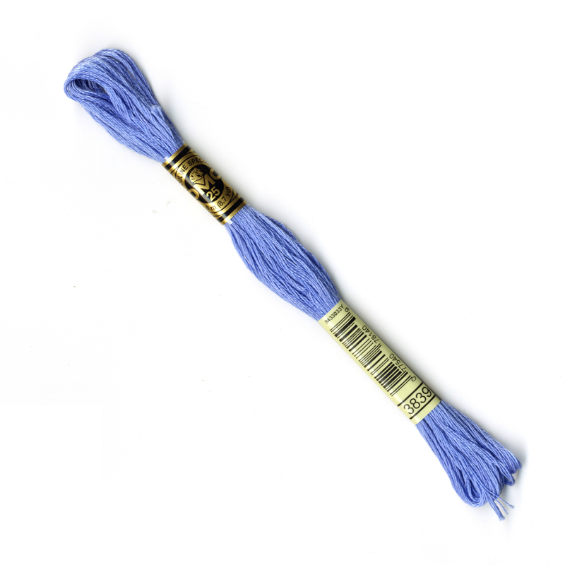 DMC Embroidery Thread - Lavender Blue Colour 3839 