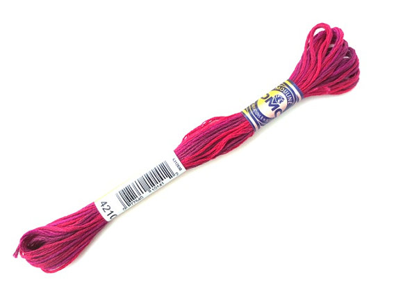 DMC Colour Variations E|mbroidery Thread - Radiant Ruby Colour 4210