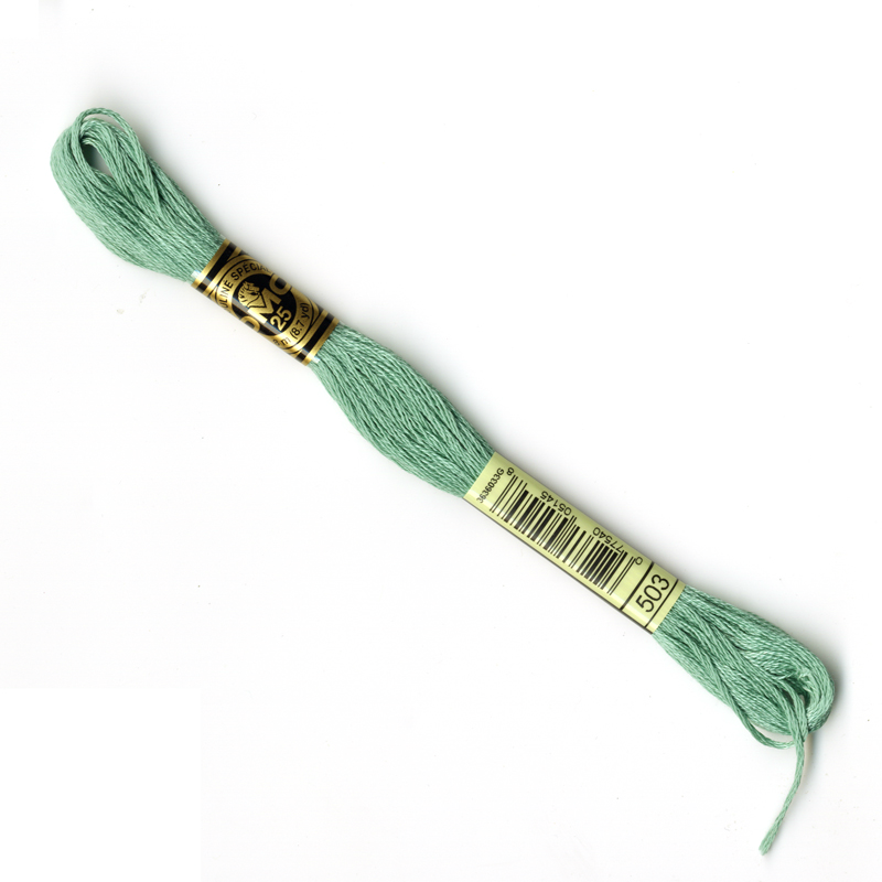 DMC Embroidery Thread- Green Colour 503