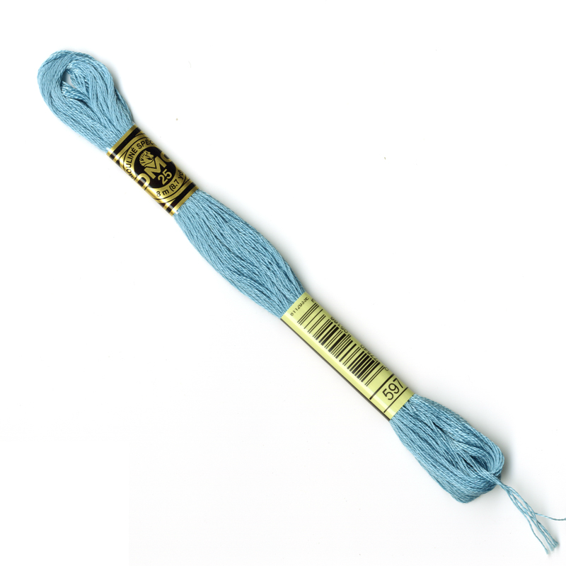 DMC Embroidery Thread - Blue Colour 597