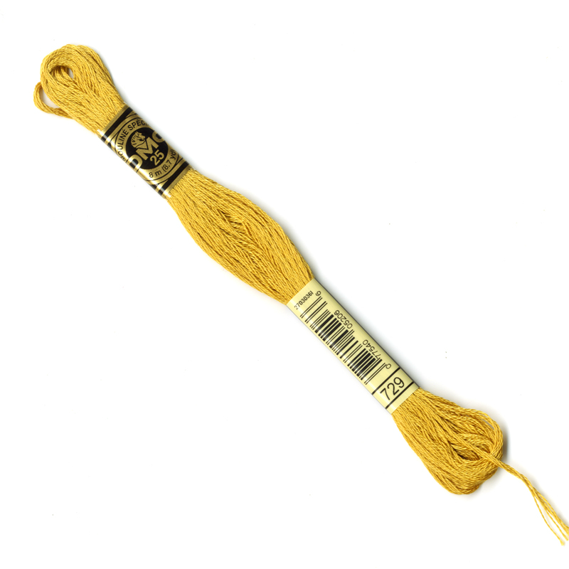 DMC # 676 Light Old Gold Floss / Thread