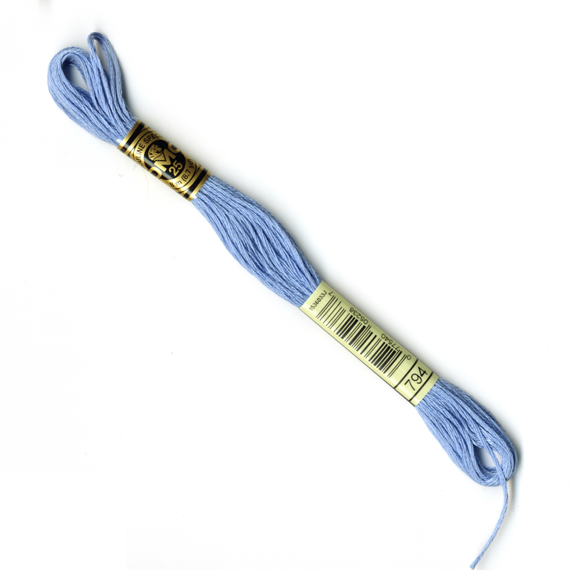 DMC Embroidery Thread - Blue Colour 794