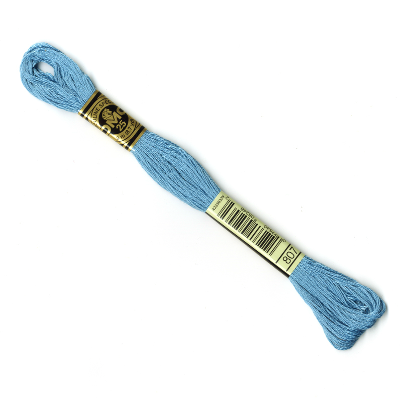 DMC Embroidery Thread - Blue Colour 807