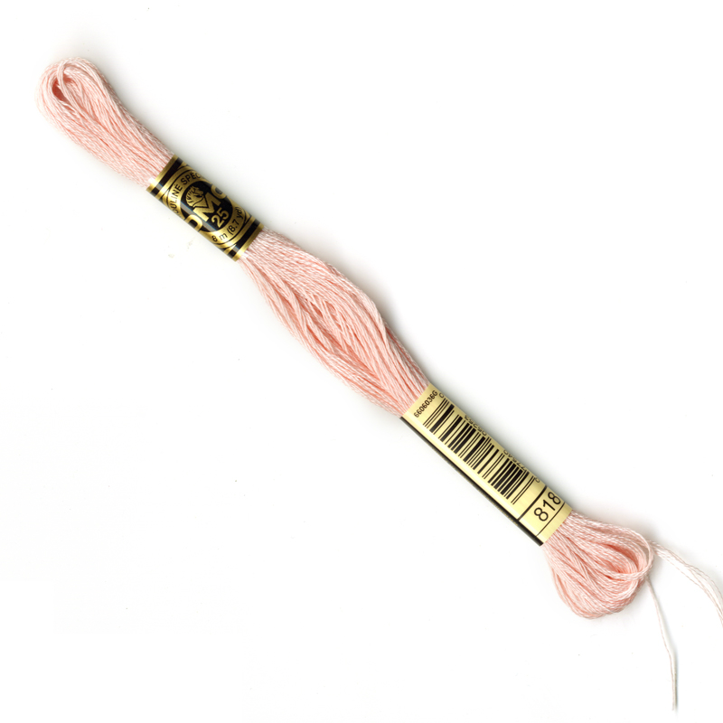 DMC Embroidery Thread - Pink Colour 818