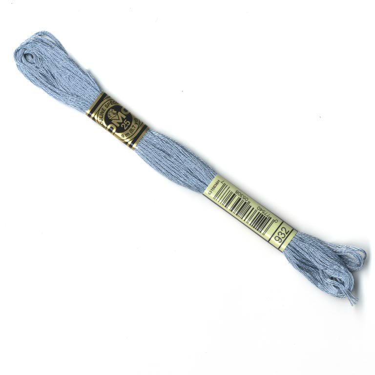 DMC Embroidery Thread - Blue Colour 932