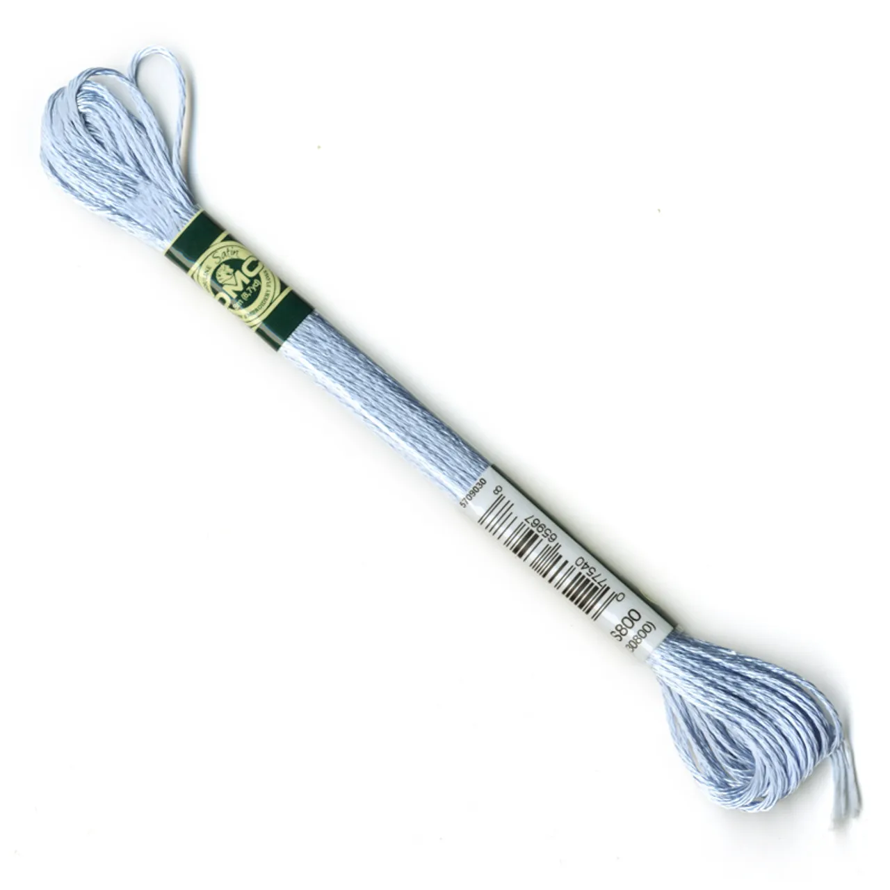DMC Satin Embroidery Thread - Light Blue Colour S800