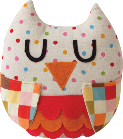 Dotty Owl Sewing Kit - Childrens Beginners Kit - by Pippablue - Gift