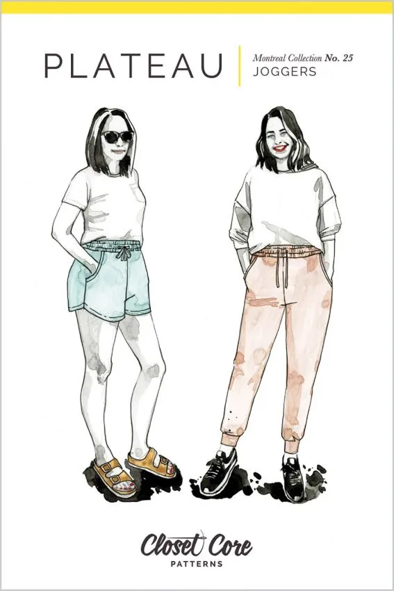 Closet Core - Plateau Joggers Sewing Pattern