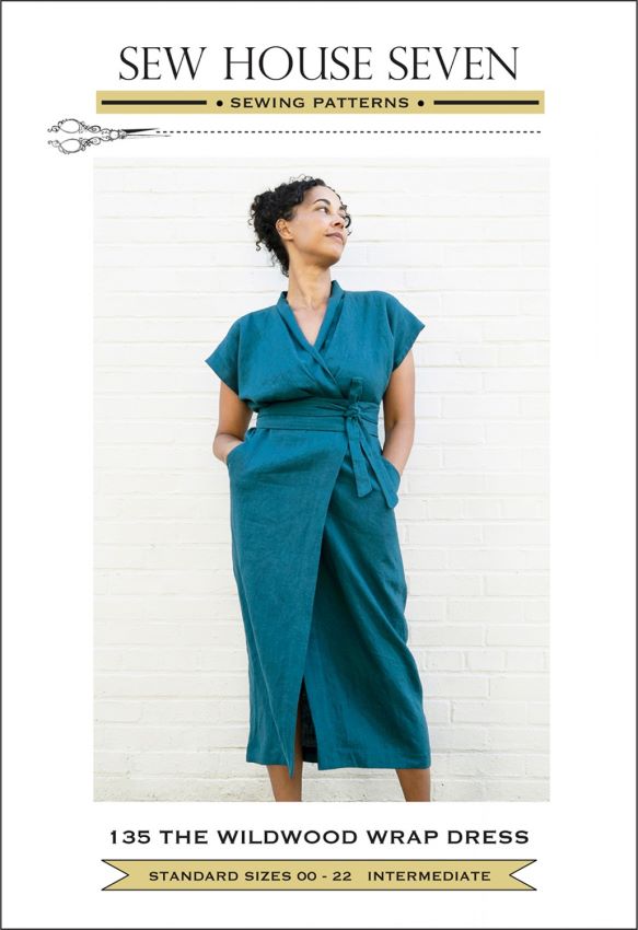 Sew House Seven - Wildwood Wrap Dress Sewing Pattern Sizes 0 to 22