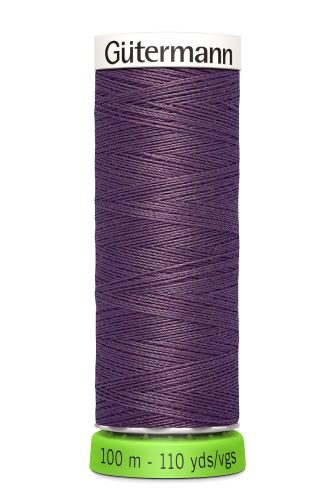 Gutermann Sew All Thread - Dusty Purple Recycled Polyester rPET Colour 128