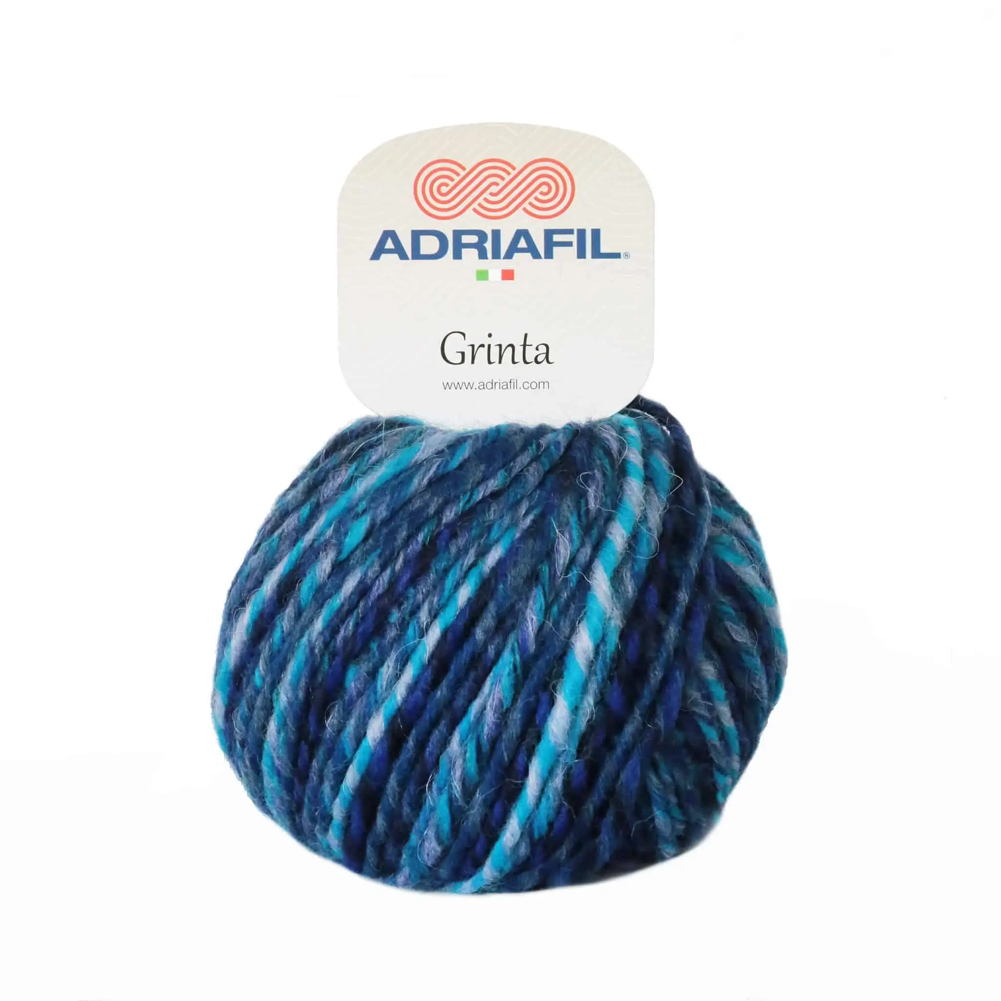 Yarn - Adriafil Grinta Aran / Chunky in Blue 43
