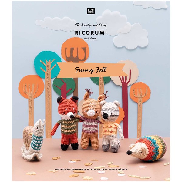 Ricorumi Funny Fall Book by Rico Design