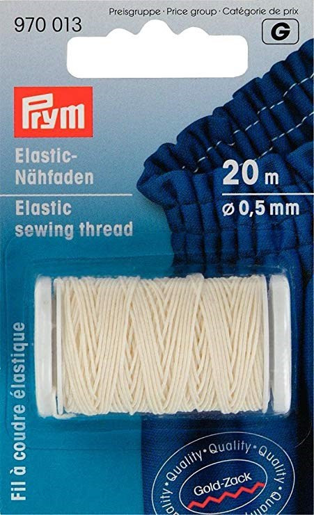 Prym - Elastic Thread - Natural White - 970 013