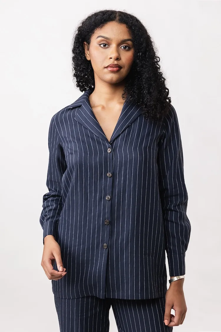 Named Patterns - Elsi Revere Collar Shirt Sewing Pattern