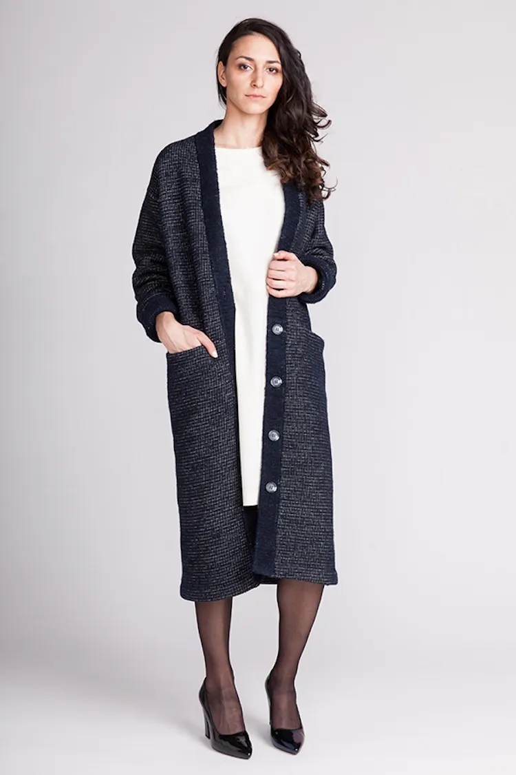 Named Patterns - Esme Maxi Cardigan Sewing Pattern